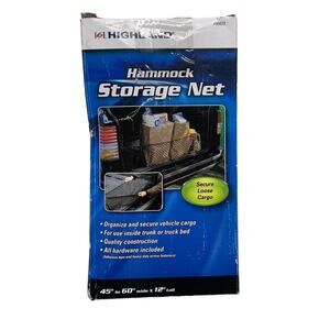 HIGHLAND Bungee Truck Net Automotive Fits ALL Truck Beds stretches 60"x78" New